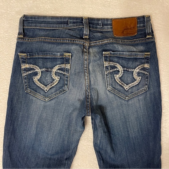 Big Star Hannah Skinny Flare Jeans in Medium Wash Women's 28 Regular - Picture 9 of 13